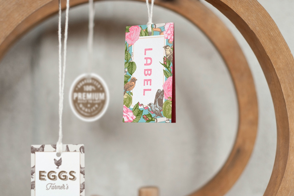12 Labels Mockup Bundle, a Household Mockup by Little Jimi Shop (Photo 9 of 12)
