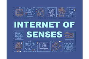 Internet of touch word concepts, a Templates & Theme by IMG Visuals