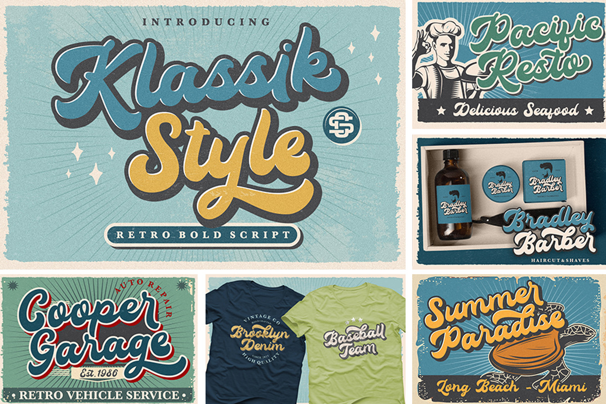 When Modern Meet Vintage Font Bundle, a Script Font by Creatype Studio (Photo 26 of 45)