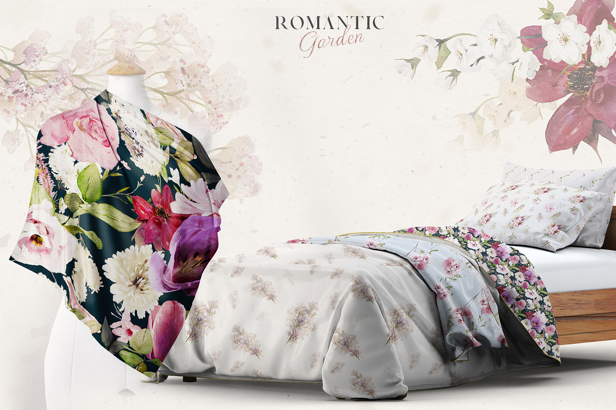 Watercolor Flowers & Leaves, a Decorative Illustration by Damian Roh (Photo 18 of 20)