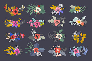 Vector Florals Vol.1