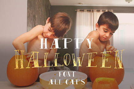 Halloween font, a Script Font by ohmycalligraphy