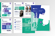 Nonprofit Organization, a Magazine Template by MMPixelCraft (Thumbnail 2 of 4)