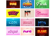 Photoshop Text Effects , text effect, an Action Add-On by Chipshpow Graphics (Thumbnail 2 of 7)