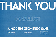 Magellot – Modern Geometric Sans, a Sans Serif Font by Drizy (Thumbnail 10 of 10)