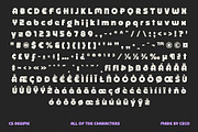 CS Regime – Bold Display Font, a Sans Serif Font by Craft Supply Co. (Thumbnail 8 of 8)