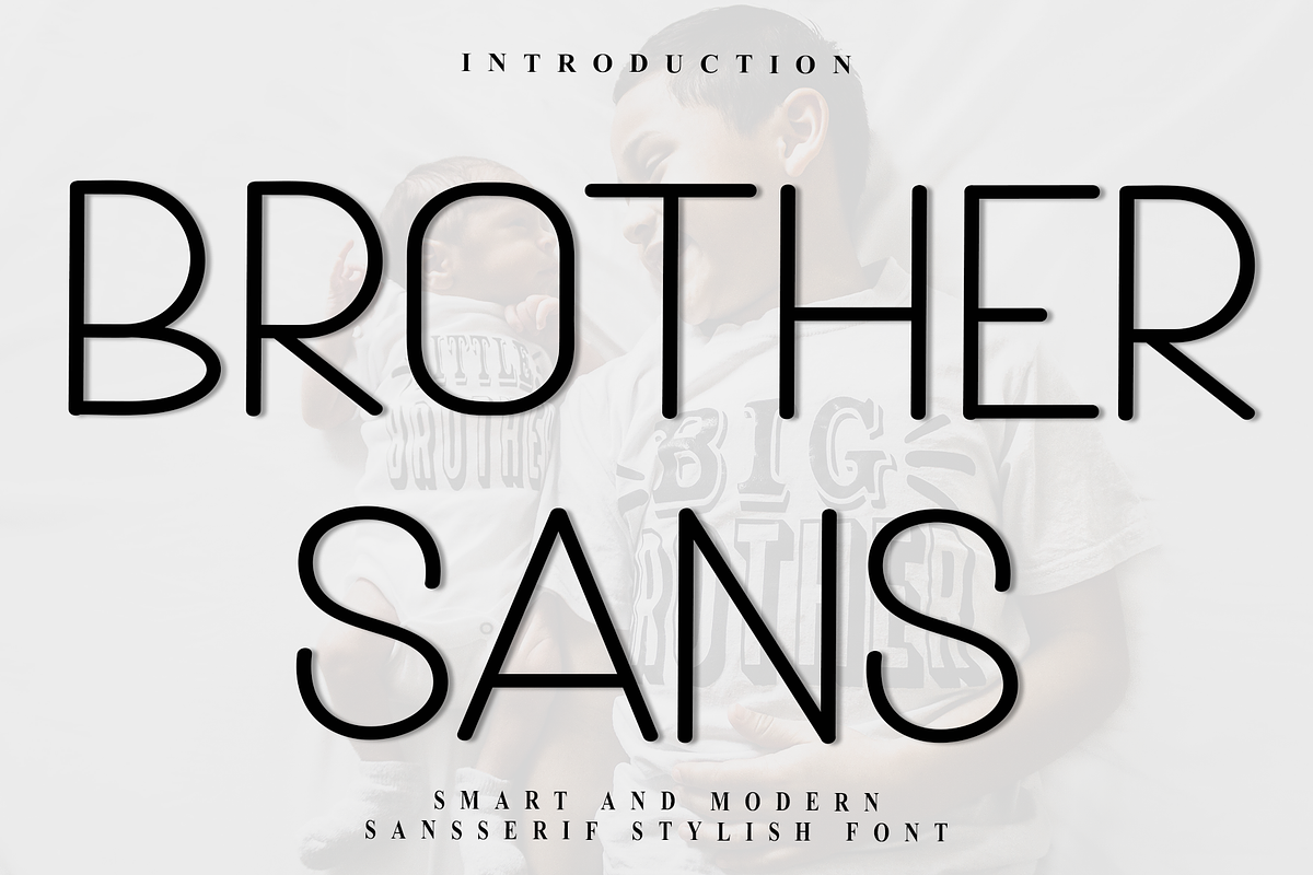Brother Sans, a Sans Serif Font by FreshTypeINK (Photo 1 of 8)
