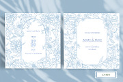 Graphic Blue 3 Wedding Collection, an Object Graphic by Knopazyzy (Thumbnail 2 of 14)