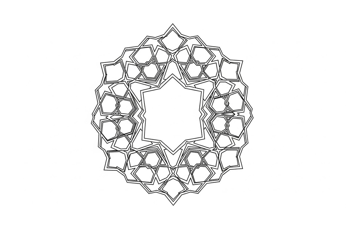 Islamic Mandala Geometric Bundle, an Illustration by Gaye Art (Photo 23 of 51)