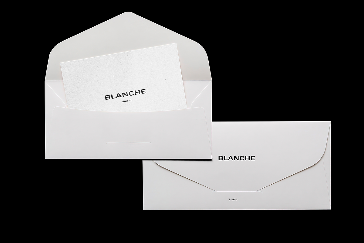 Branding Stationery Envelope Mockup, an Advertising Mockup by Replika Machine (Photo 9 of 15)