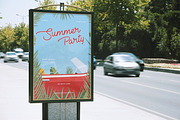 Summer party poster, a Seasonal Illustration by Good Studio (Thumbnail 4 of 4)