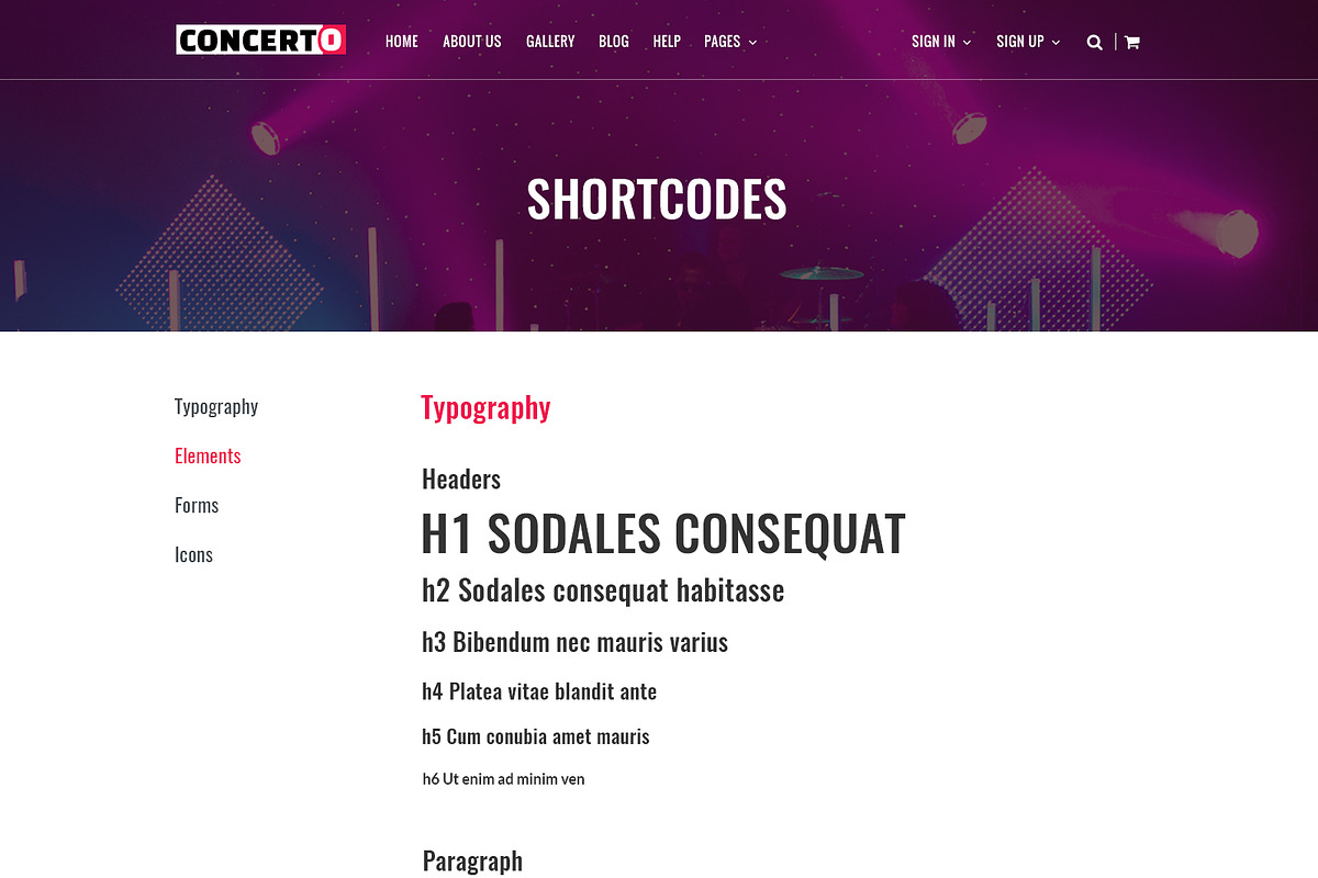 Concerto - Music Events & Tickets, a Websites & App Template by bestwebsoft (Photo 5 of 5)