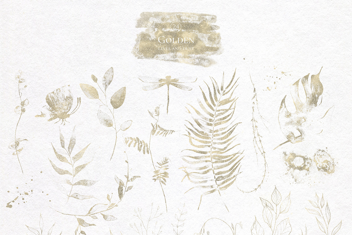 World Of Leaves. Greenery Watercolor, an Object Graphic by Khrys.art (Photo 15 of 15)