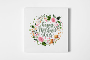 Happy Mother's Day Card Template, a Card Template by Svetlana Kurako (Thumbnail 1 of 2)
