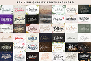 The Font Bundle For Graphic Designer, a Sans Serif Font by Vultype Co. (Thumbnail 2 of 23)