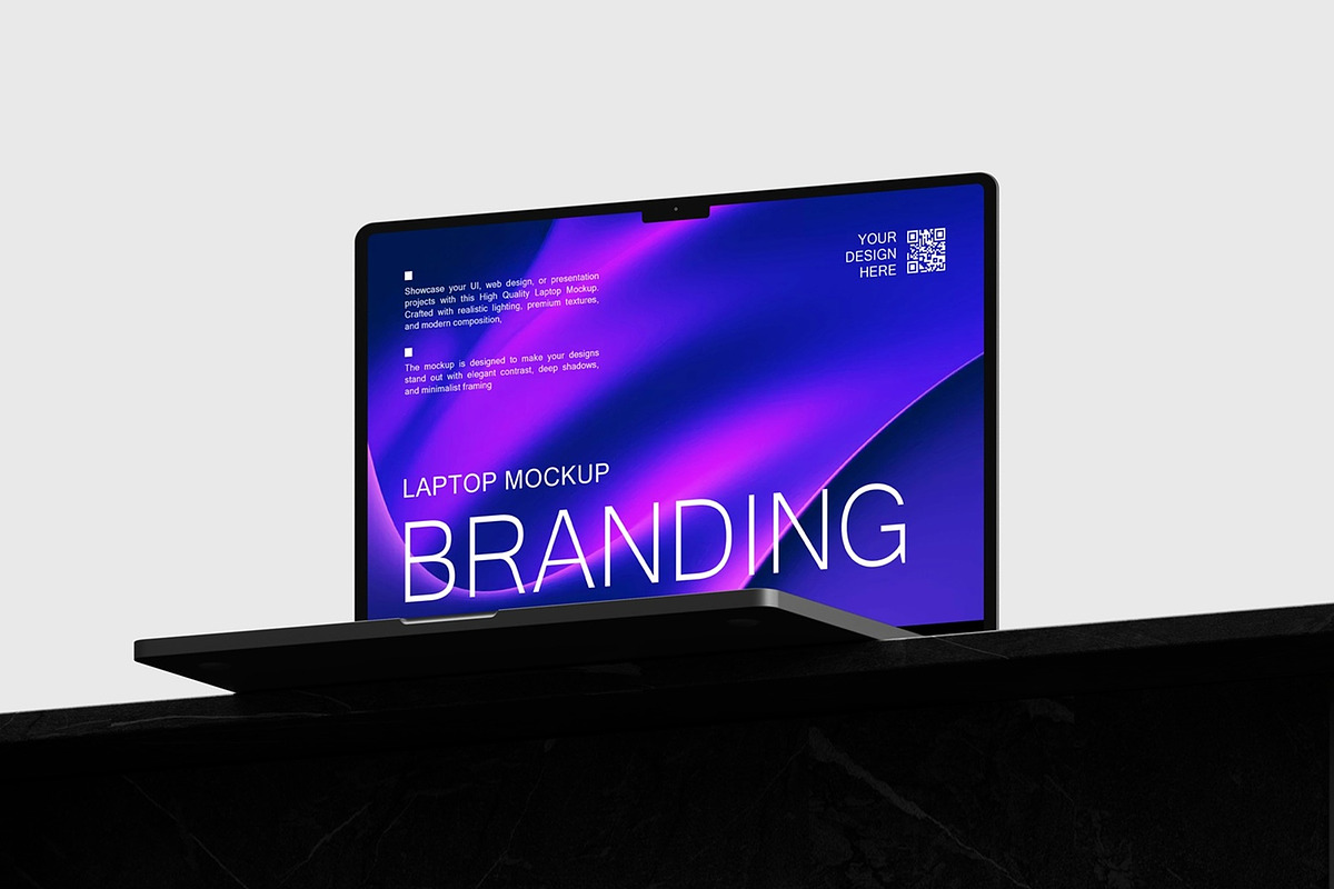 Laptop Mockup, a Device Mockup by Sweetdady (Photo 2 of 4)