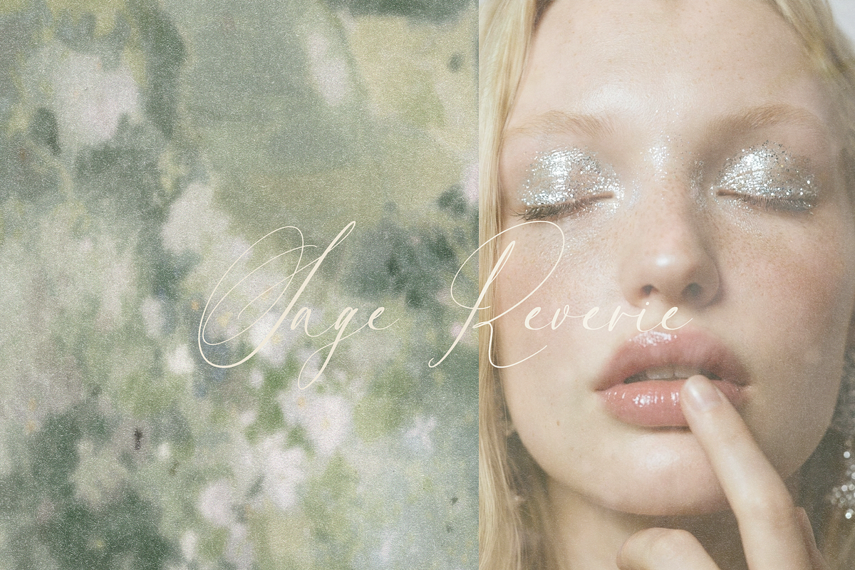 Sage Reverie, a Background Graphic by Lilithcollageart (Photo 2 of 9)