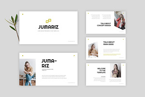 Jumariz - Google Slide Template