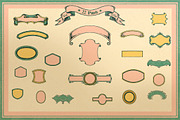 Retro Label/Insignia Vol.2, an Object Graphic by NStudio (Thumbnail 5 of 6)