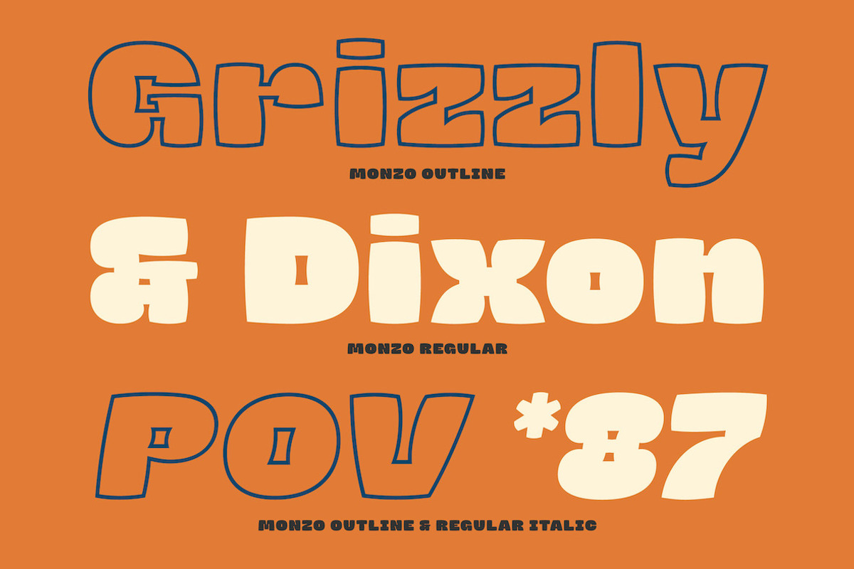 MONZO Display Font, a Sans Serif Font by Panatype™ Studio (Photo 2 of 8)