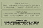 Paper Play - Handwriting Family, a Handwritten Font by Invasi Studio (Thumbnail 10 of 10)