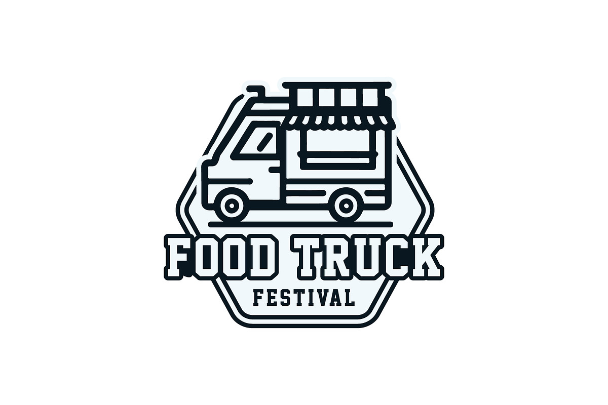 Food Truck Vintage Badge Logo, a Branding & Logo Template by Billah Hub (Photo 2 of 3)