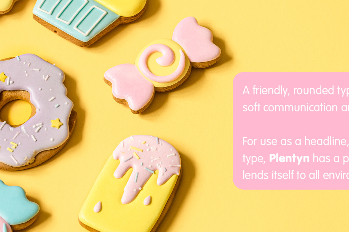 Plentyn font family by FontPeople, a Font by FontPeople (Photo 5 of 6)
