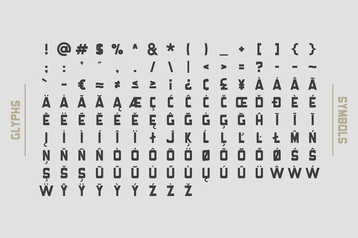 Minersville Font, a Sans Serif Font by JoshWeberDesigns (Photo 5 of 12)