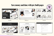 Minimal Portfolio Website, a Squarespace Template by Template Twist Shop (Thumbnail 5 of 10)