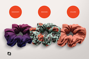 Silk Scrunchy Mockup