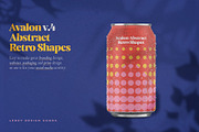 AVALON Retro Abstract Shapes ver 4, a Decorative Illustration by LEROY Design (Thumbnail 5 of 10)