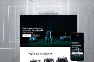 Axiom - Squarespace Template