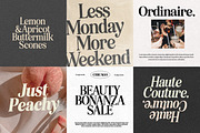 Eighties Comeback Serif (70 fonts), a Serif Font by Nicky Laatz (Thumbnail 2 of 47)