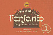 Fontanio, a Serif Font by Ardyanatypes (Thumbnail 1 of 12)