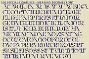 MEANING BECOMES - ELEGANT FONT, a Serif Font by 177Studio (Thumbnail 7 of 8)