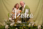 Azalea | Calligraphic Typeface, a Script Font by filosovis (Thumbnail 1 of 5)
