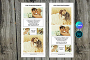Wedding Photographer Rack Card-V01, a Flyer Template by Template Shop (Thumbnail 1 of 3)