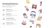 Music and Instrument Icon Set, a Duotone Icon by Prosymbols (Thumbnail 2 of 8)
