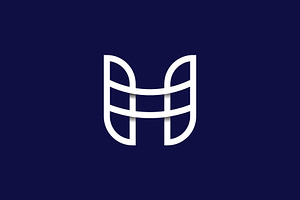 H Letter Mark Logo