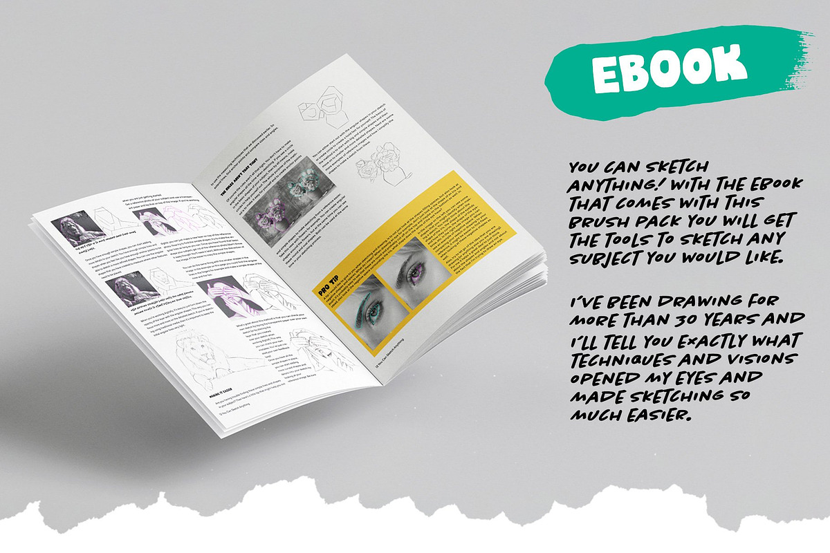 Flo’s Big Procreate Brush Box, a Brush Add-On by ArtwithFlo (Photo 18 of 35)