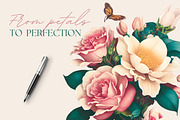 183+ Flowers & Elements Collection, an Illustration by AN Productions (Thumbnail 11 of 17)