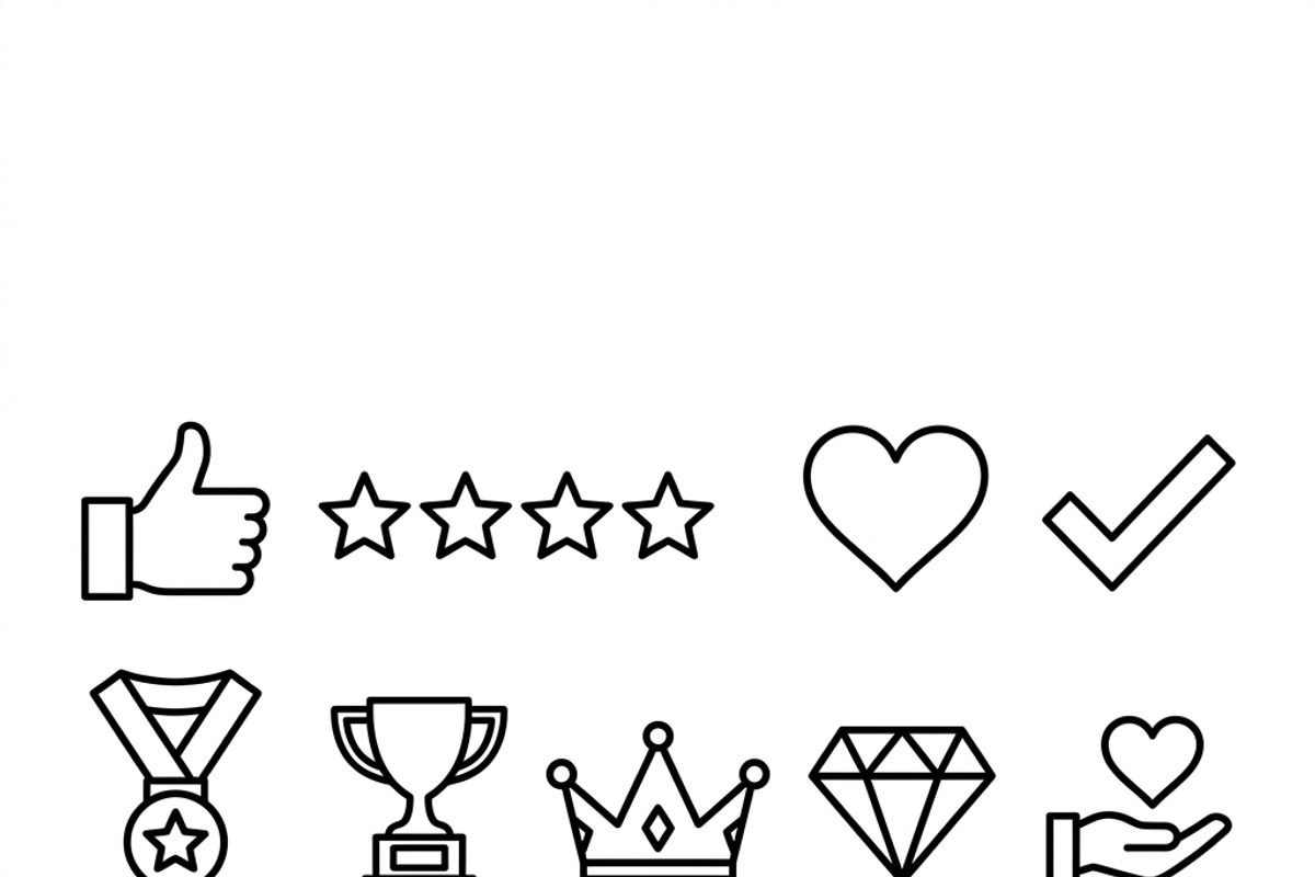 Online Marketplace Seller Icon Set, an Outline Icon by adenpinkstore (Photo 8 of 8)