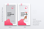 Happy Valentines Day Instagram Story, a Social Media Template by Rahardi Creative (Thumbnail 4 of 6)