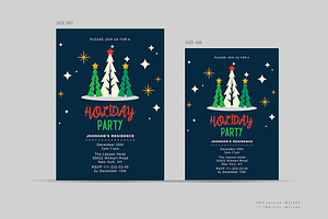 Company Holiday Party Invitations