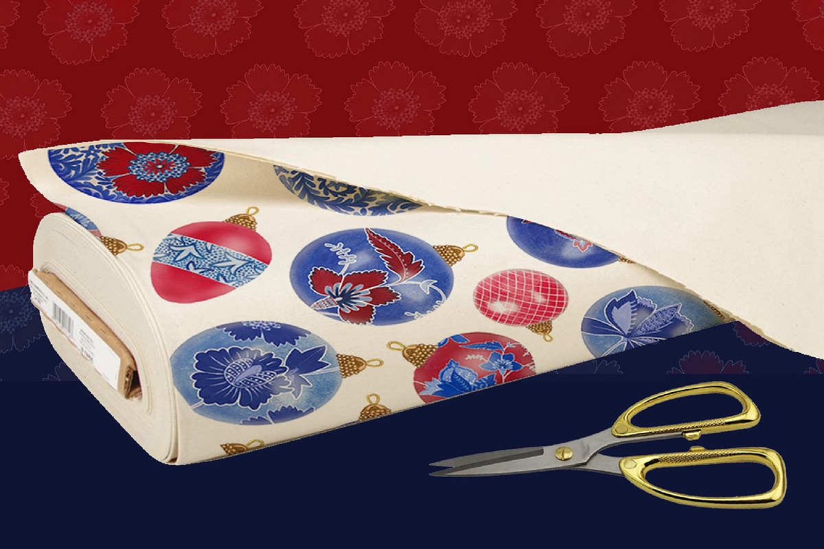 China Blue Christmas Ornaments Pack, a Decorative Illustration by Dana Designs (Photo 8 of 14)
