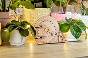 Fairy Door Set - Laser Cut Designs, an Object Graphic by VectorPainter (Thumbnail 4 of 9)