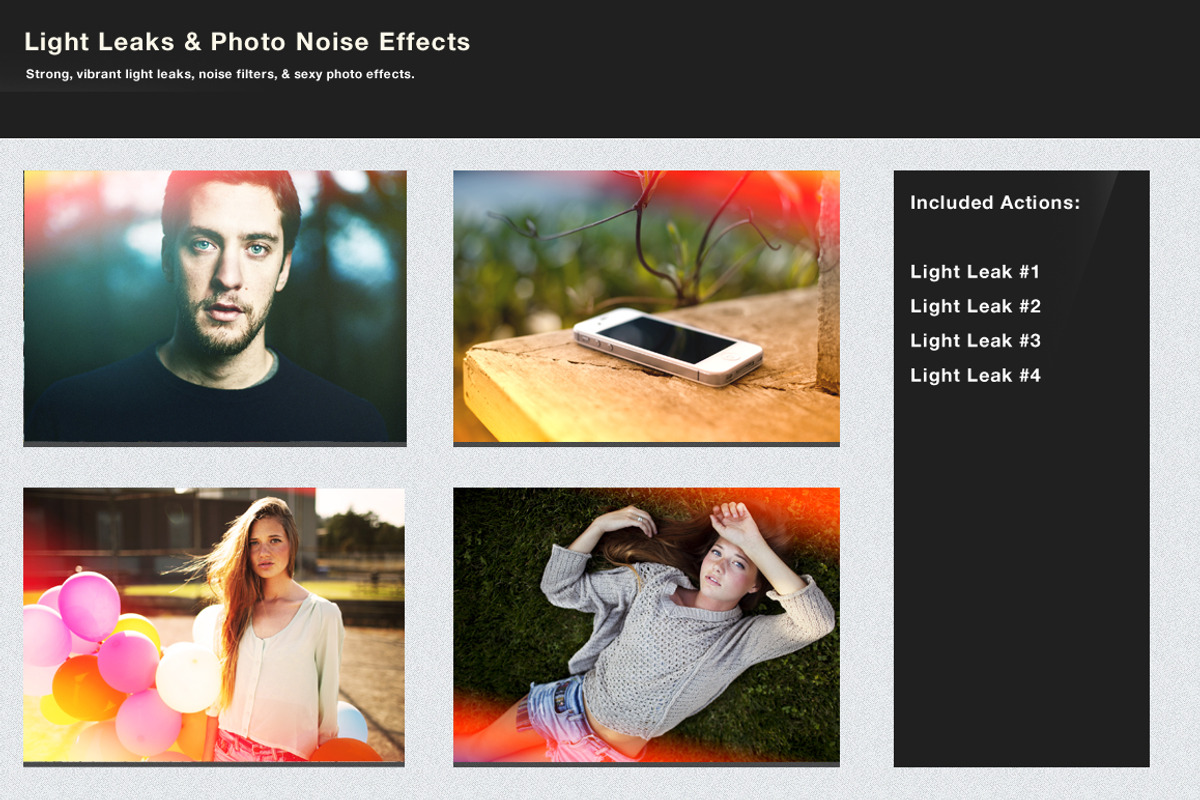 Light Leaks & Photo Noise Effects preview 6
