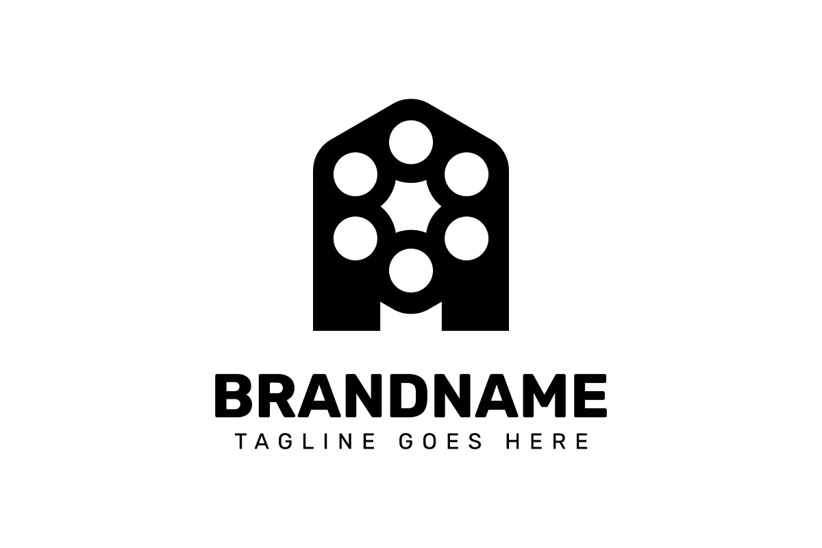 Letter A Film Hive Logo, a Branding & Logo Template by Pray Art Design Studio
