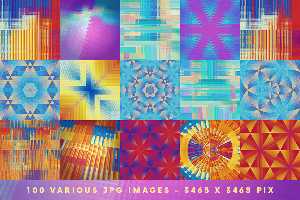 100 Various Backgrounds