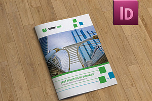 InDesign Business Brochure V35, a Brochure Template by Template Shop